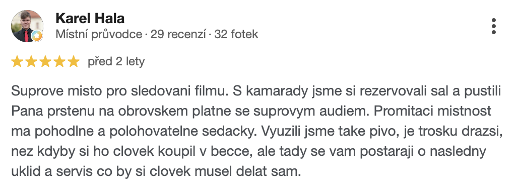 Google recenze — Karel Hala